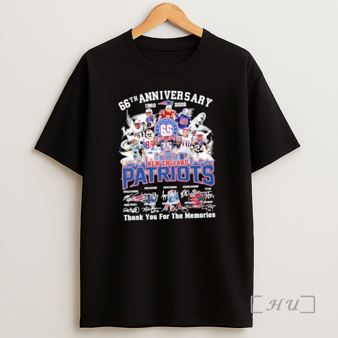 Officials 66th Anniversary 1960 2026 New England Patriots Stanley Morgan And Legends Thank You For The Memories Skyline Shirt Sweatshirt Tee