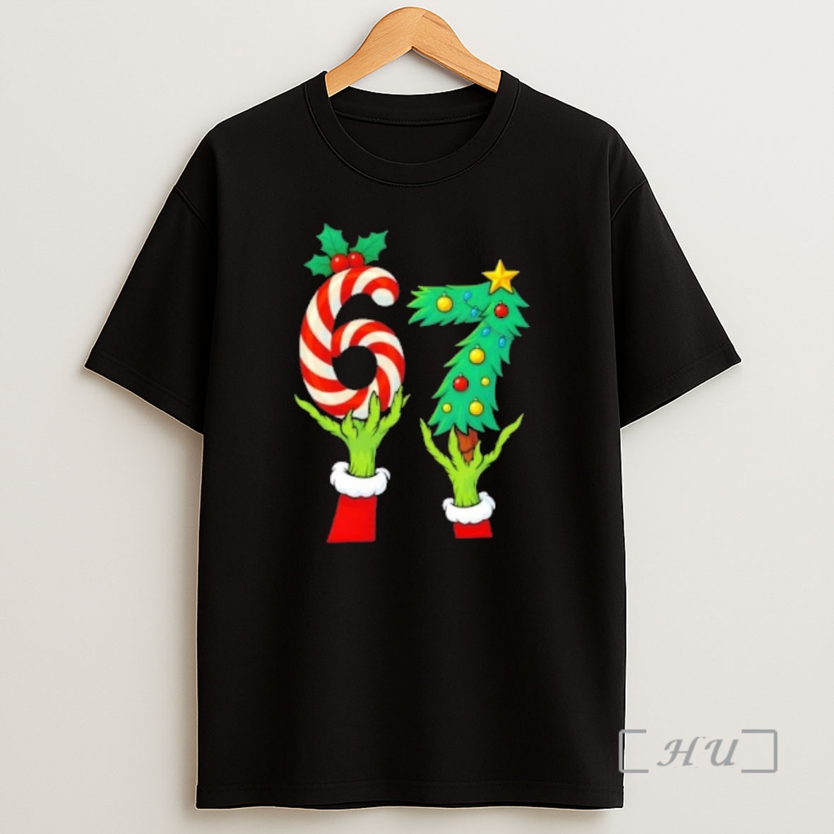 Officials 67 Christmas 6 7 Meme Hands Holiday Gen Alpha Shirt Sweatshirt Tee