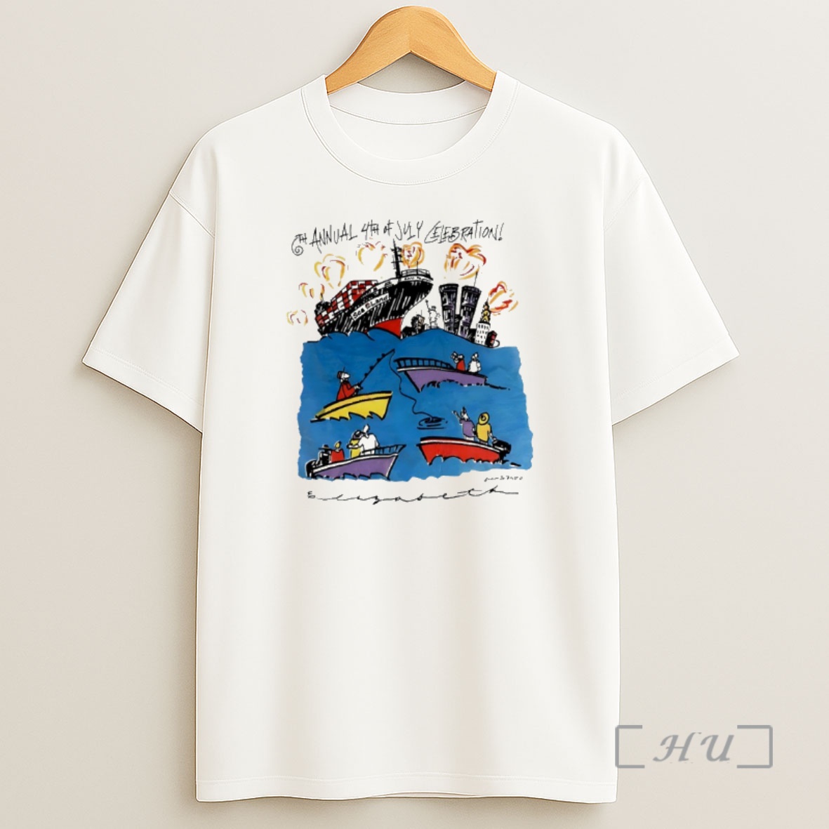 Officials 6th Annual 4th Of July Celebration Art Shirt Sweatshirt Tee