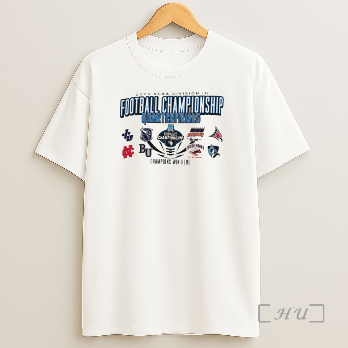 Officials 8 Teams 2025 Ncaa Diii Football Championship Shirt Sweatshirt Tee