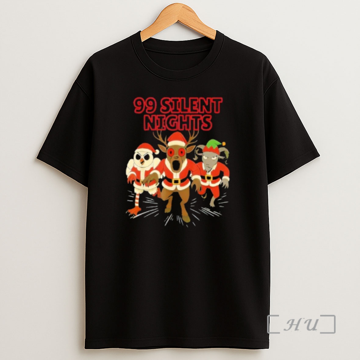 Officials 99 Silent Nights In The Forest Christmas Holiday For Gamers Shirt Sweatshirt Tee