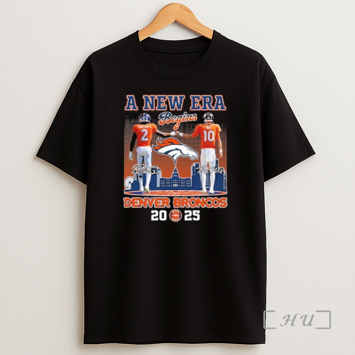 Officials A New Era Begins Denver Broncos 2025 Premium Shirt Sweatshirt Tee