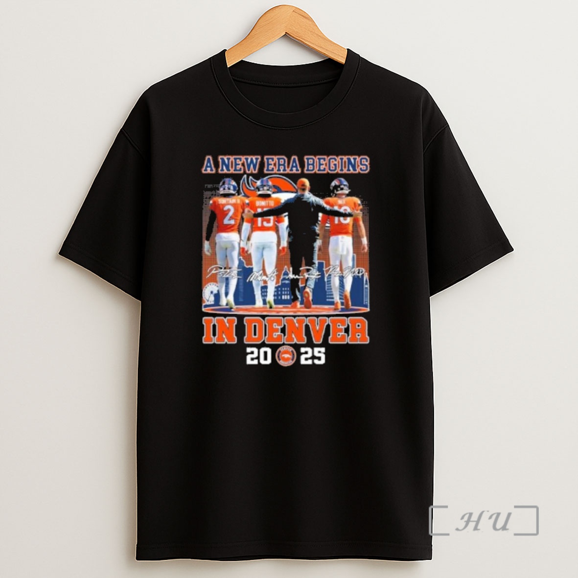 Officials A New Era Begins In Denver Broncos 2025 Shirt Sweatshirt Tee