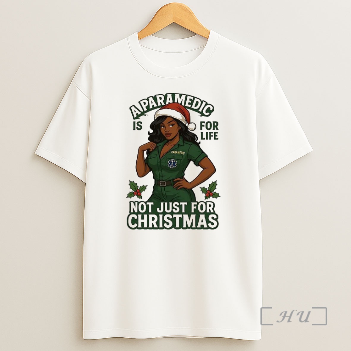 Officials A Paramedic Is For Life Not Just For Christmas Mistletoe Branches Meme Premium Shirt Sweatshirt Tee