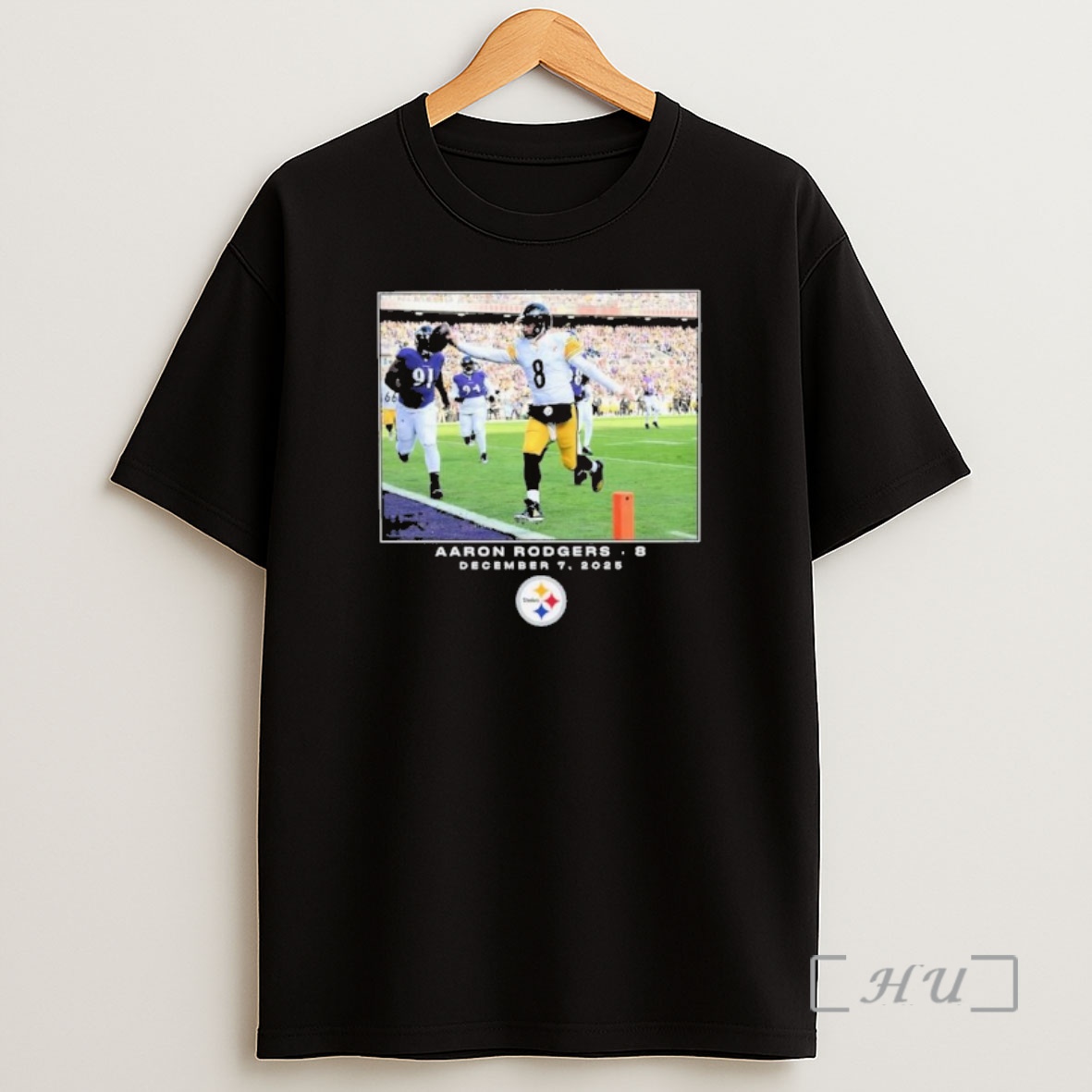 Officials Aaron Rodgers Pittsburgh Steelers Nfl Flash Features Week 14 Shirt Sweatshirt Tee