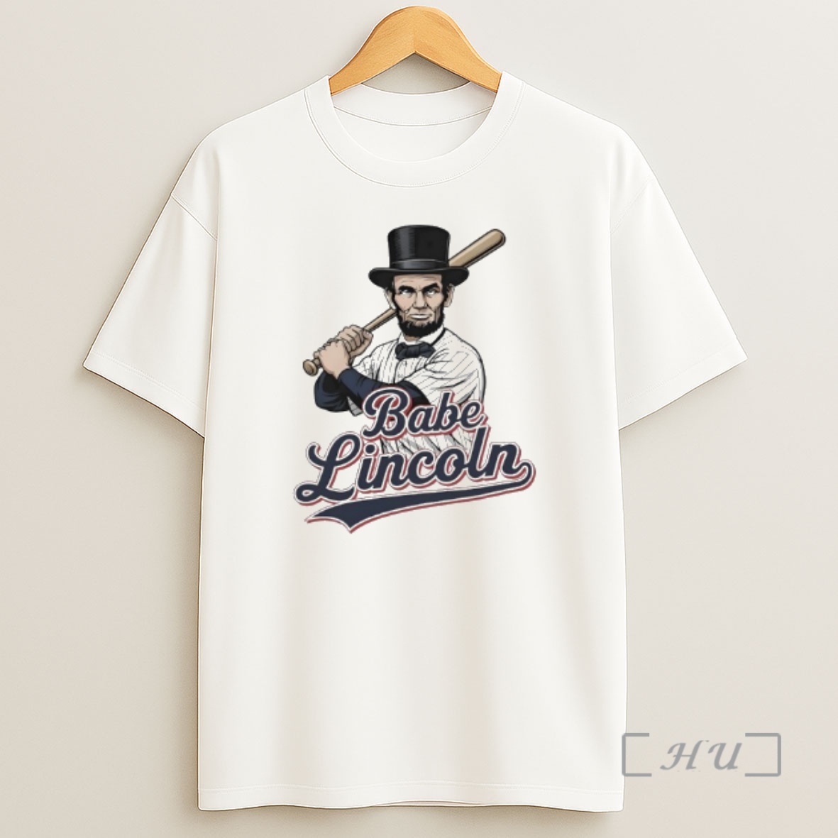 Officials Abraham Lincoln Babe Wearing Baseball Uniform Shirt Sweatshirt Tee