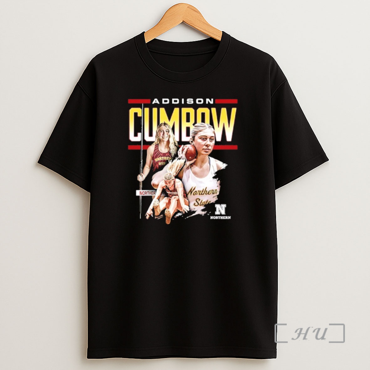 Officials Addison Cumbow Nsu Womens Track Field Player Collage Vintage Premium Shirt Sweatshirt Tee