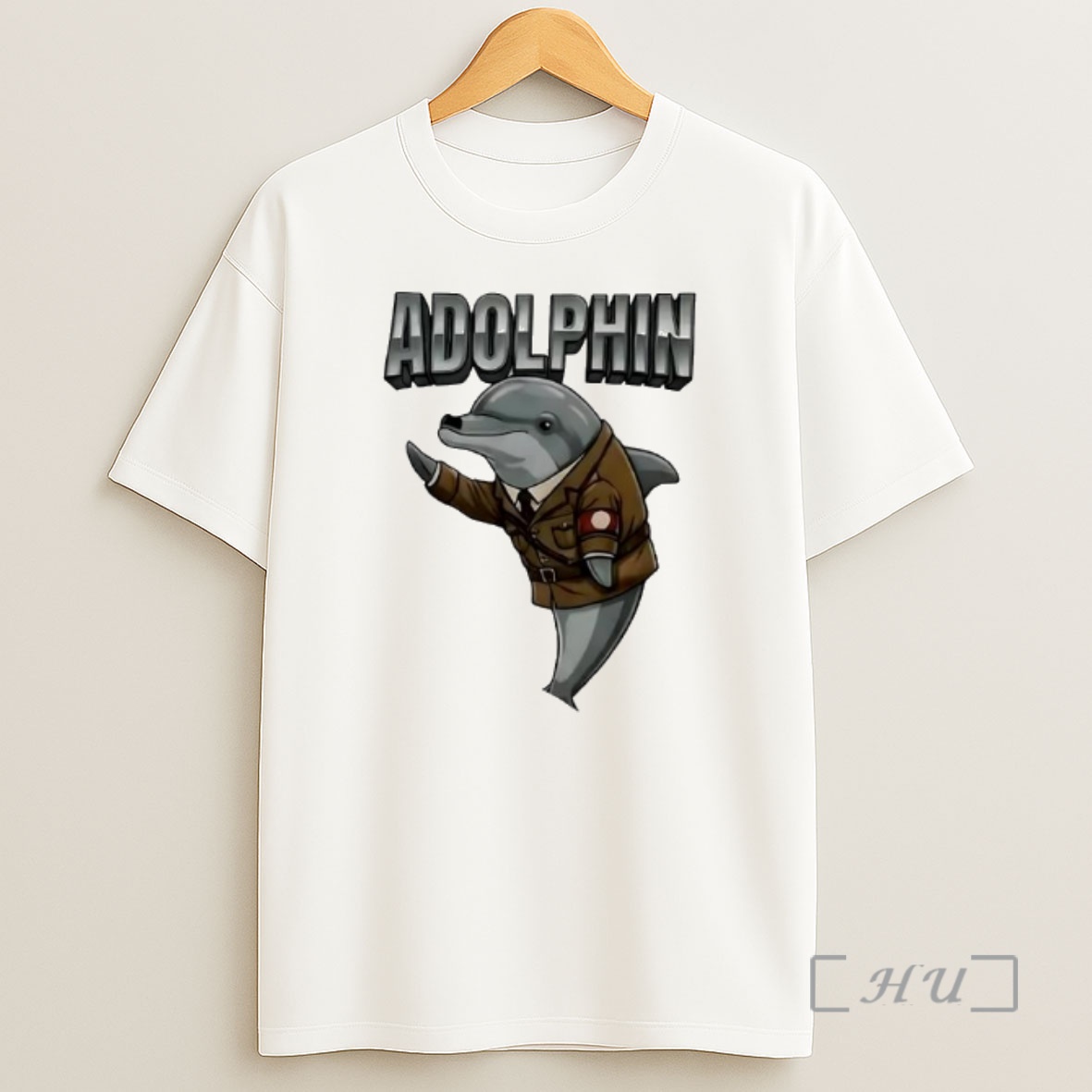 Officials Adolphin Dolphin X Adolf Hitler Nazi Uniform Shirt Sweatshirt Tee