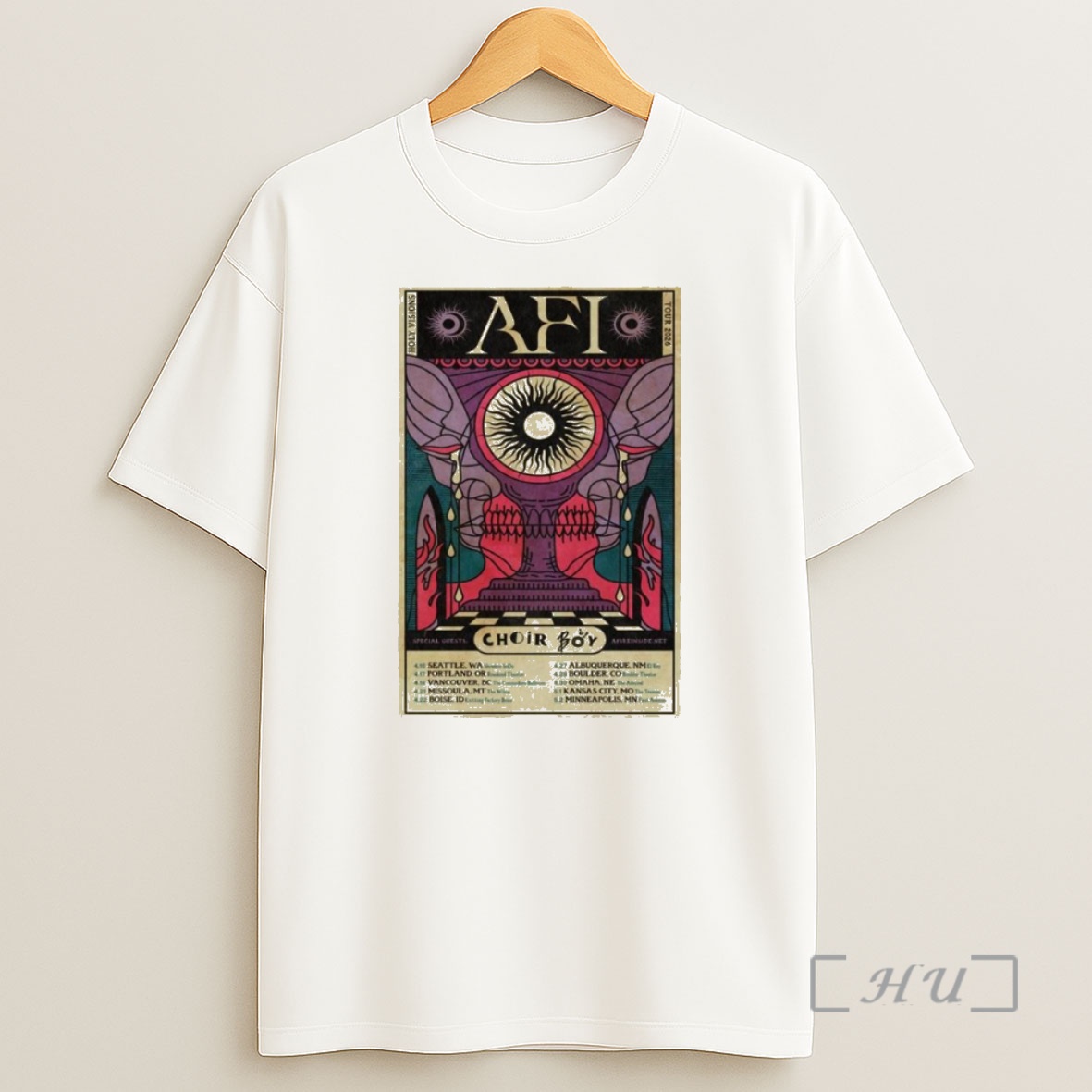 Officials Afi Fall 2026 Tour Event Shirt Sweatshirt Tee