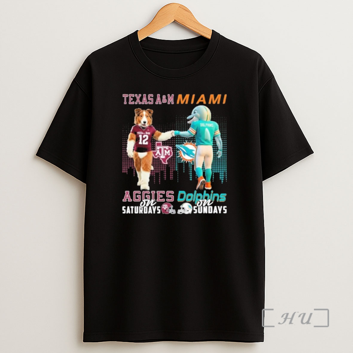 Officials Aggies Vs Dolphins Mascot On Saturdays And On Sundays Shirt Sweatshirt Tee