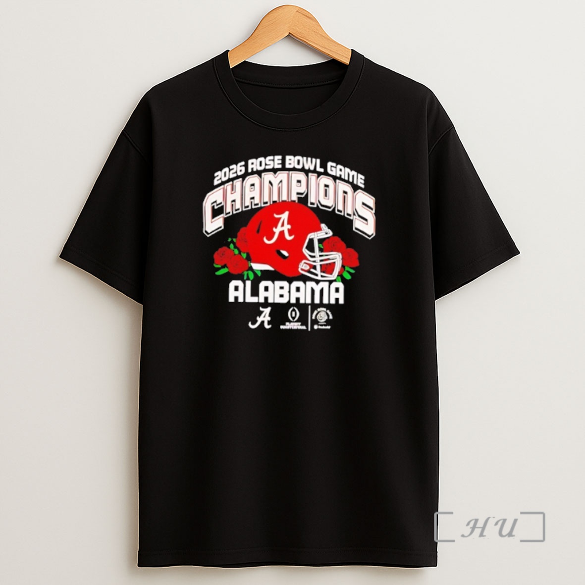Officials Alabama Crimson Tide 2026 Cfp Rose Bowl Champions Helmet Shirt Sweatshirt Tee