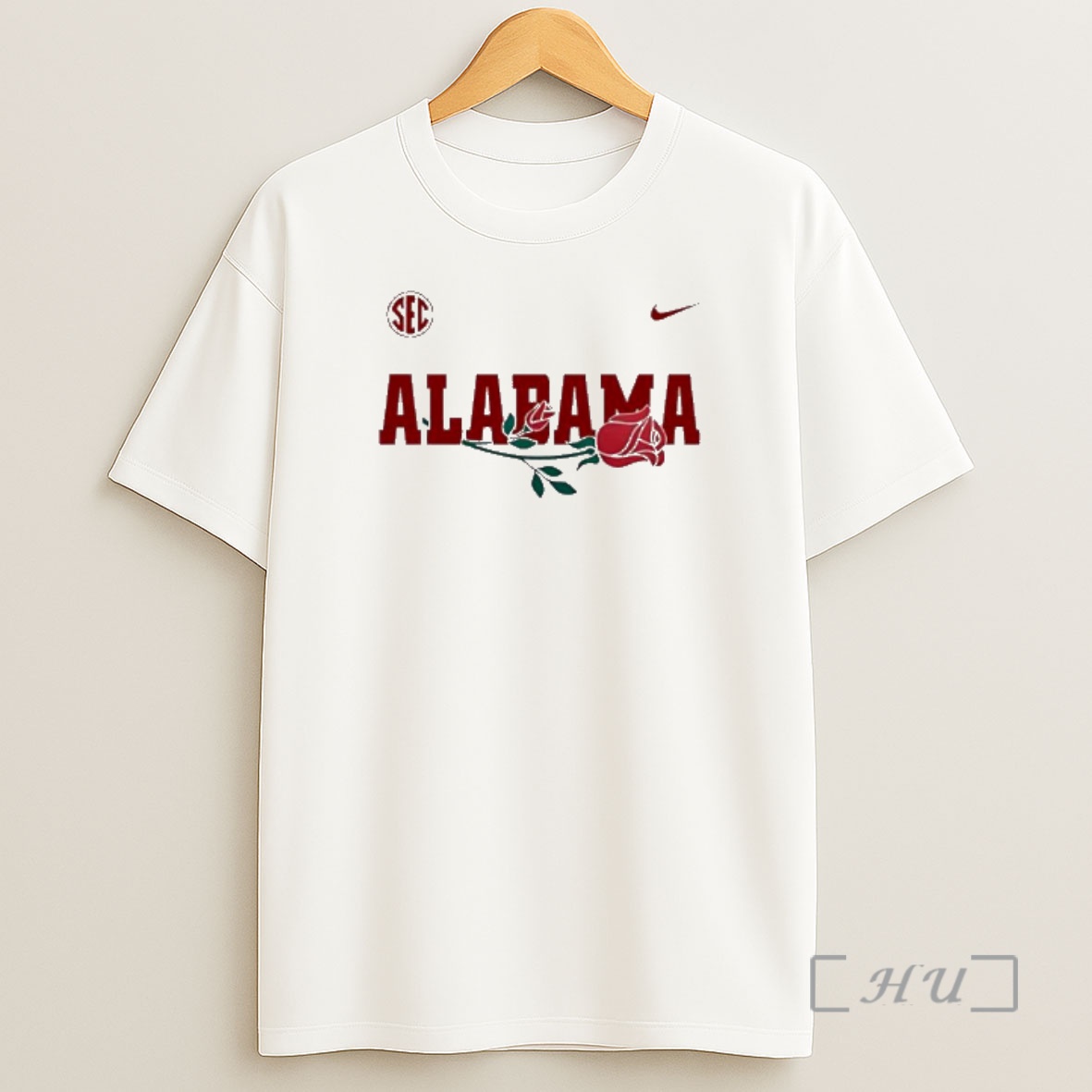 Officials Alabama Crimson Tide 2026 Rose Bowl Game White Night Shirt Sweatshirt Tee