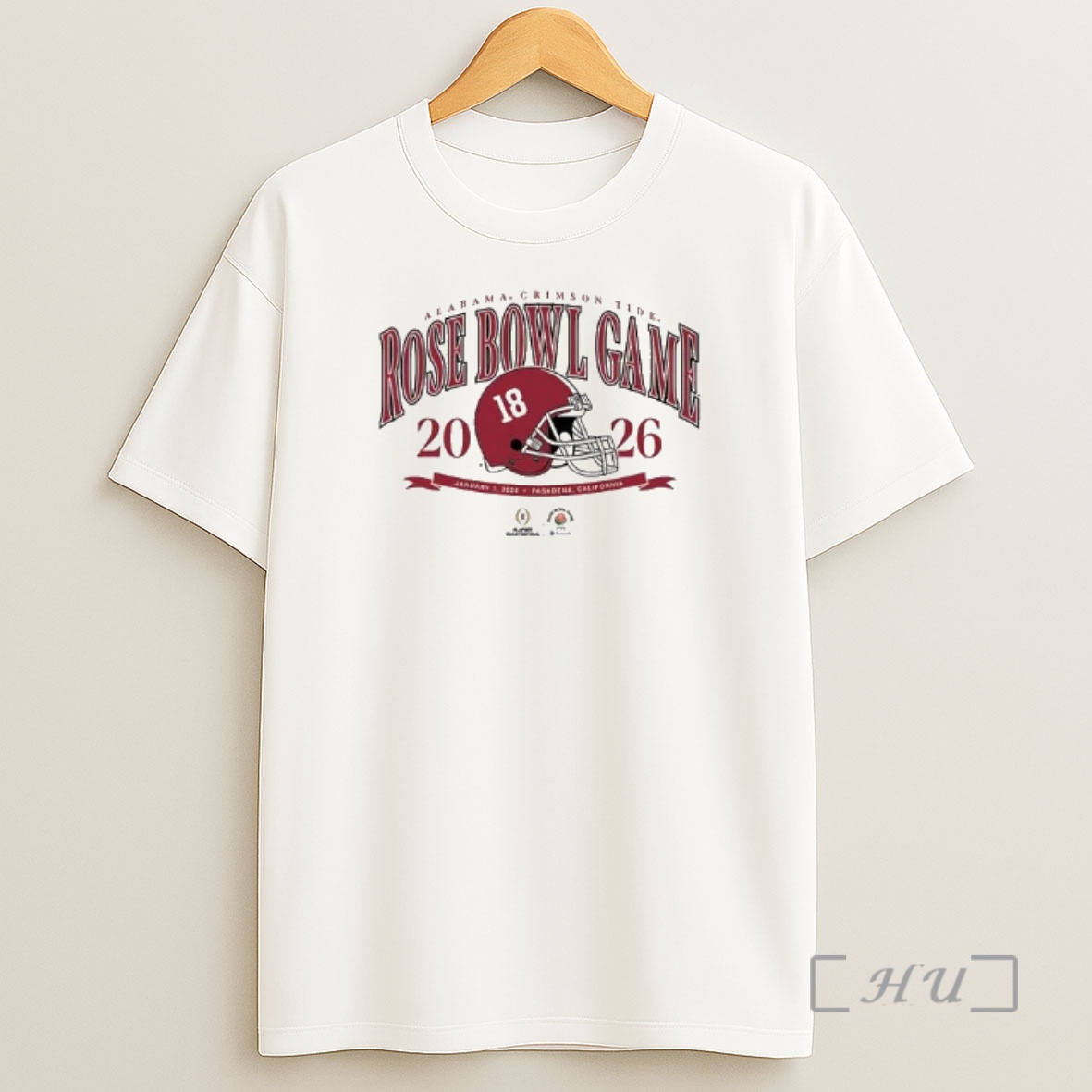 Officials Alabama Crimson Tide 2026 Rose Bowl Game Helmet Shirt Sweatshirt Tee
