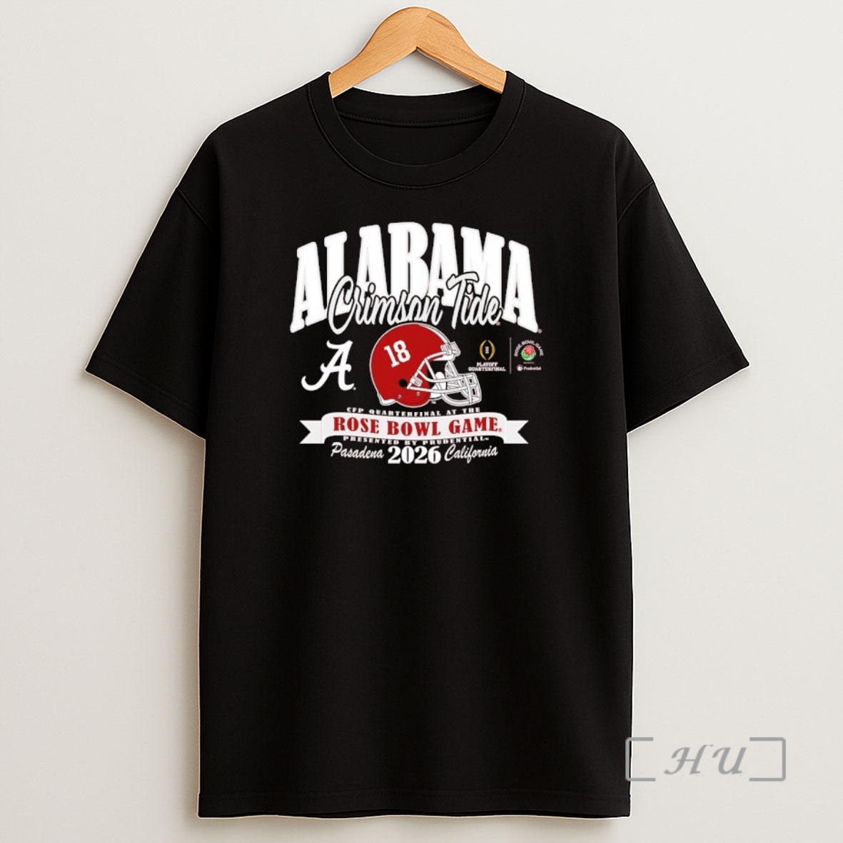 Officials Alabama Crimson Tide College Football Playoff 2026 Rose Bowl Game Helmet Shirt Sweatshirt Tee