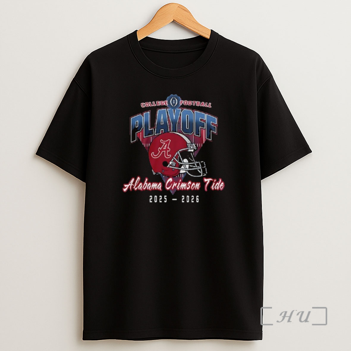 Officials Alabama Crimson Tide College Football Playoff Helmet Roll Tide Roll Mascot Double Sided Graphic Shirt Sweatshirt Tee