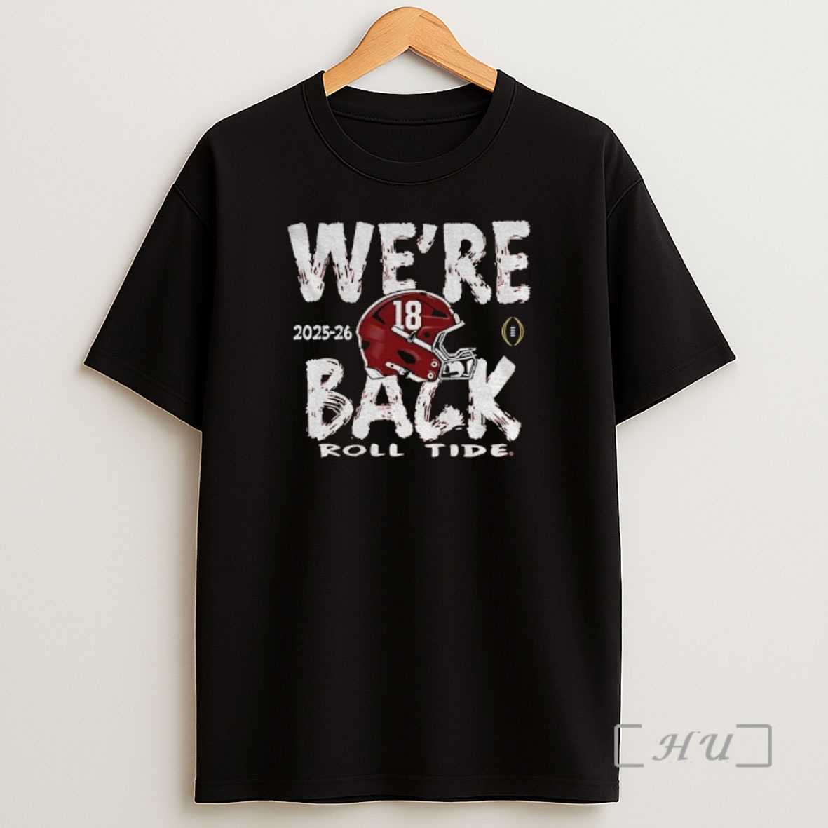 Officials Alabama Crimson Tide Crimson 2025 2026 Cfp Bound Were Back Roll Tide Premium Shirt Sweatshirt Tee