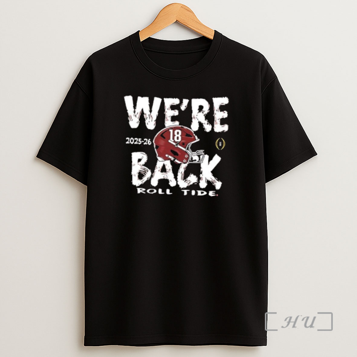 Officials Alabama Crimson Tide Crimson 2025 Cfp Bound Were Back 2 Sided Shirt Sweatshirt Tee