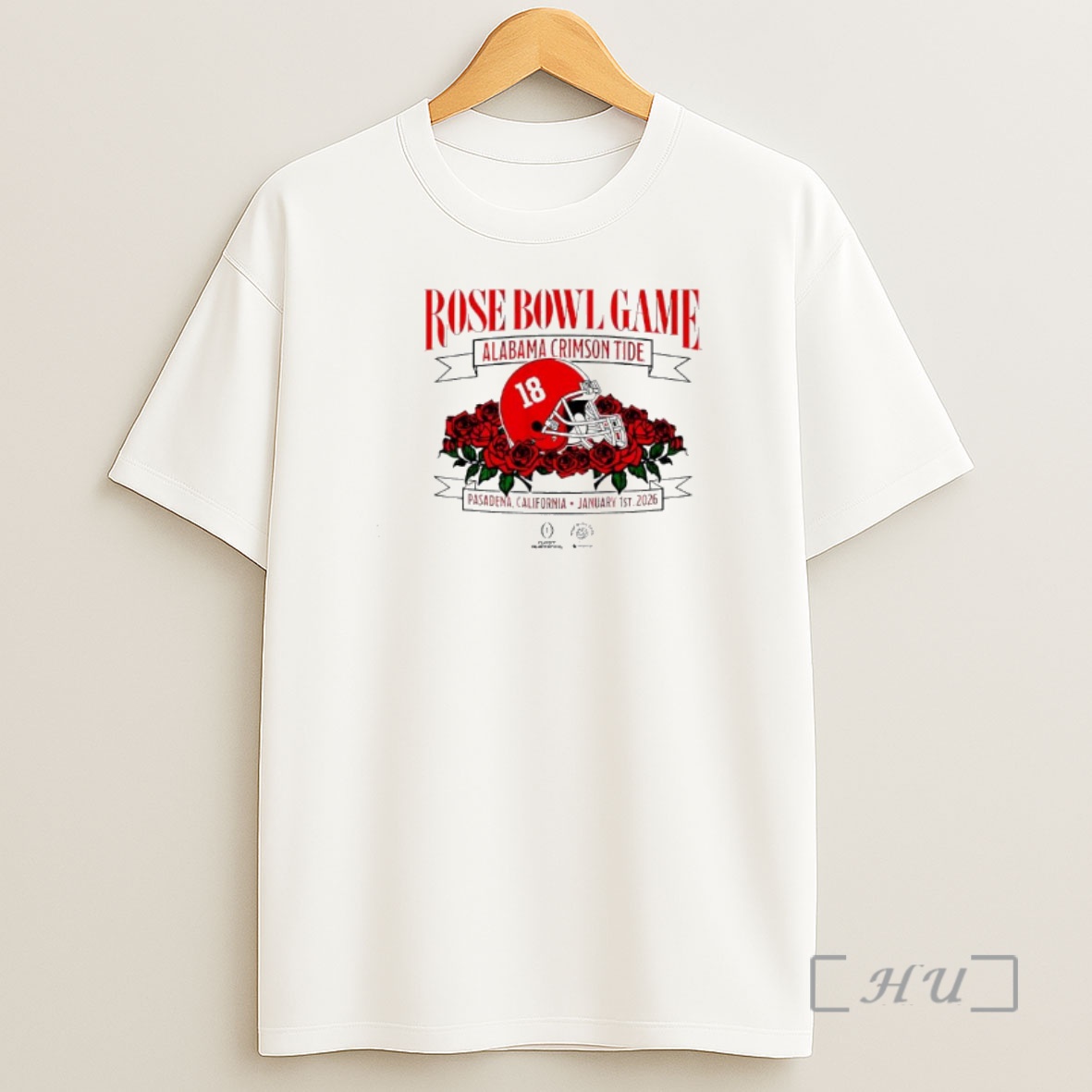 Officials Alabama Crimson Tide Football 2026 Rose Bowl Game Shirt Sweatshirt Tee