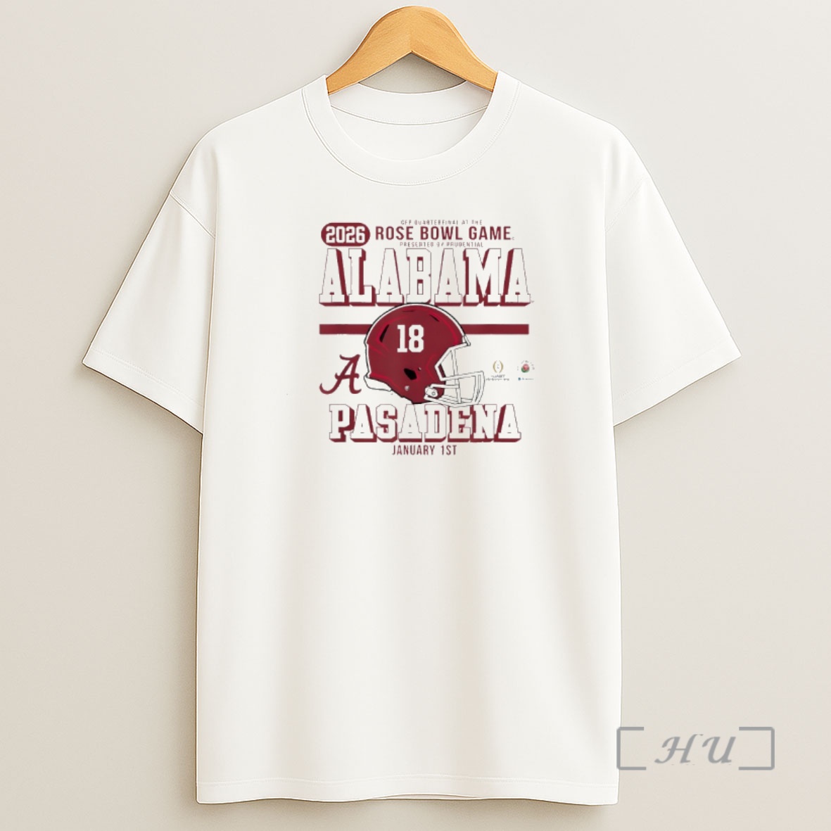 Officials Alabama Crimson Tide Rose Bowl 2025 26 Cfp Quarterfinal Shirt Sweatshirt Tee