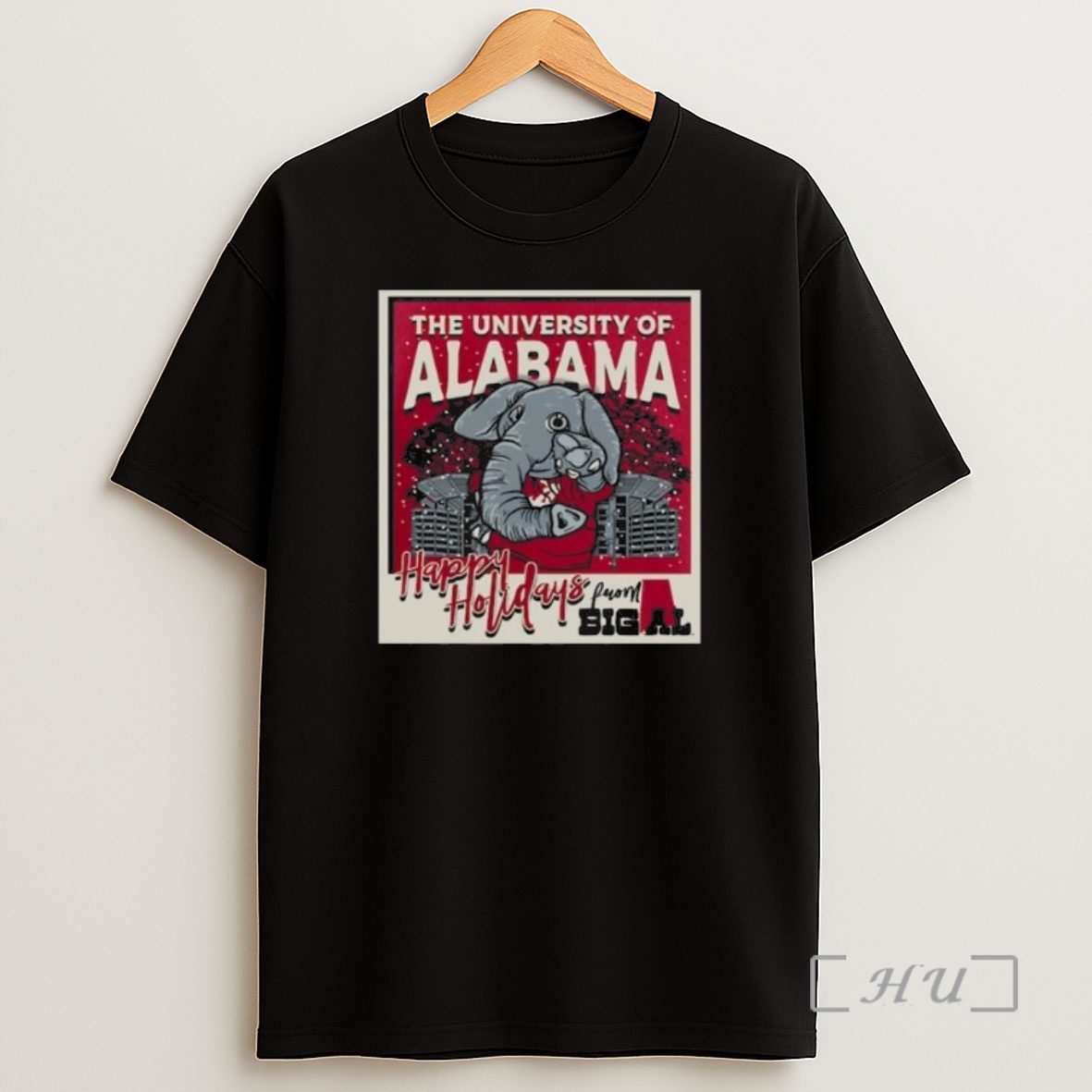 Officials Alabama Crimson Tide Snowy Polaroid Shirt Sweatshirt Tee