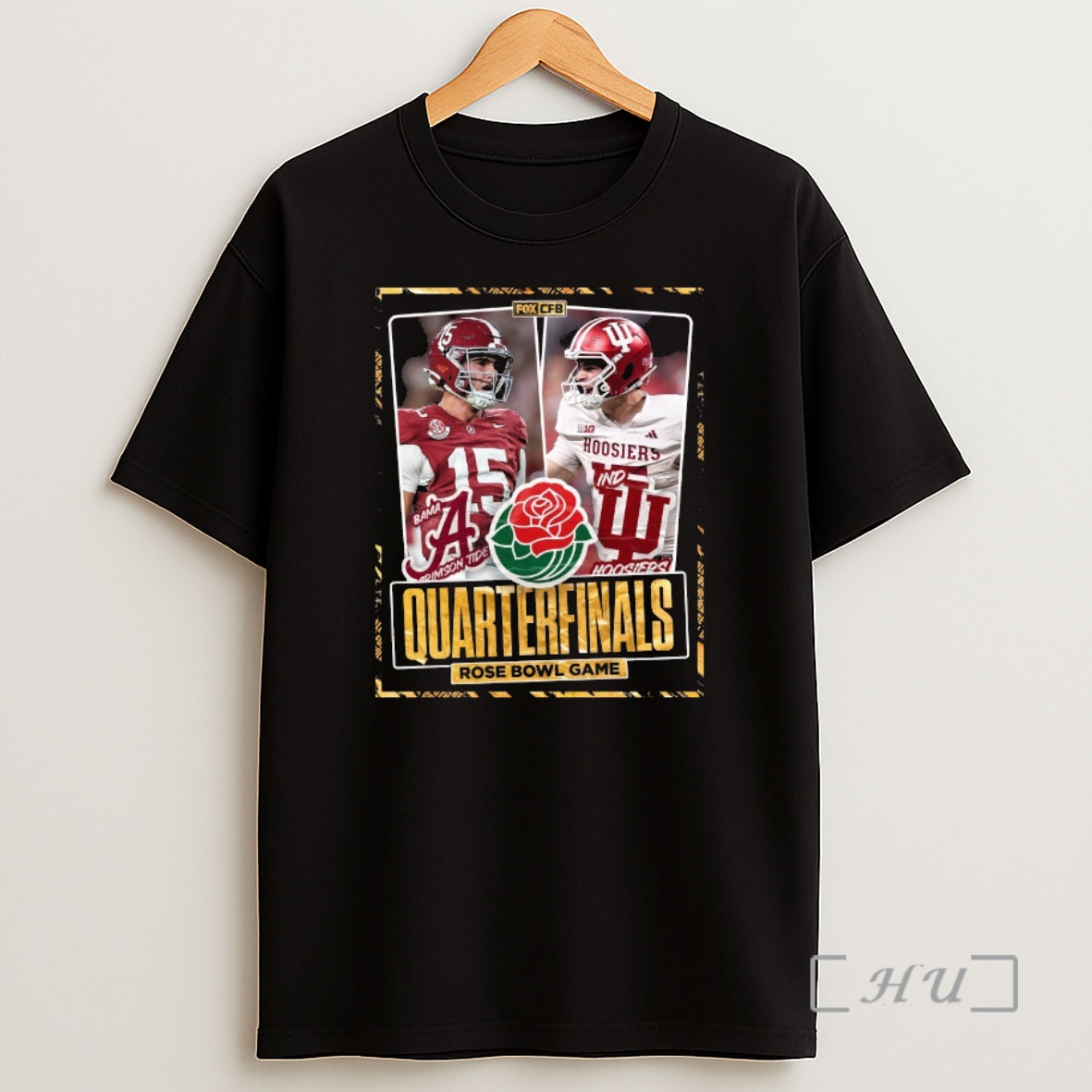 Officials Alabama Crimson Tide Vs Indiana Hoosiers 2025 Cfp Quarterfinal Rose Bowl Game Jan 1 Shirt Sweatshirt Tee