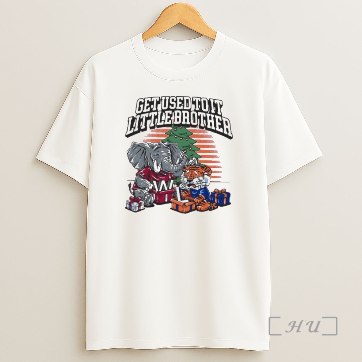 Officials Alabama Crimson Tide And Auburn Tigers Get Used To It Little Brother Premium Shirt Sweatshirt Tee