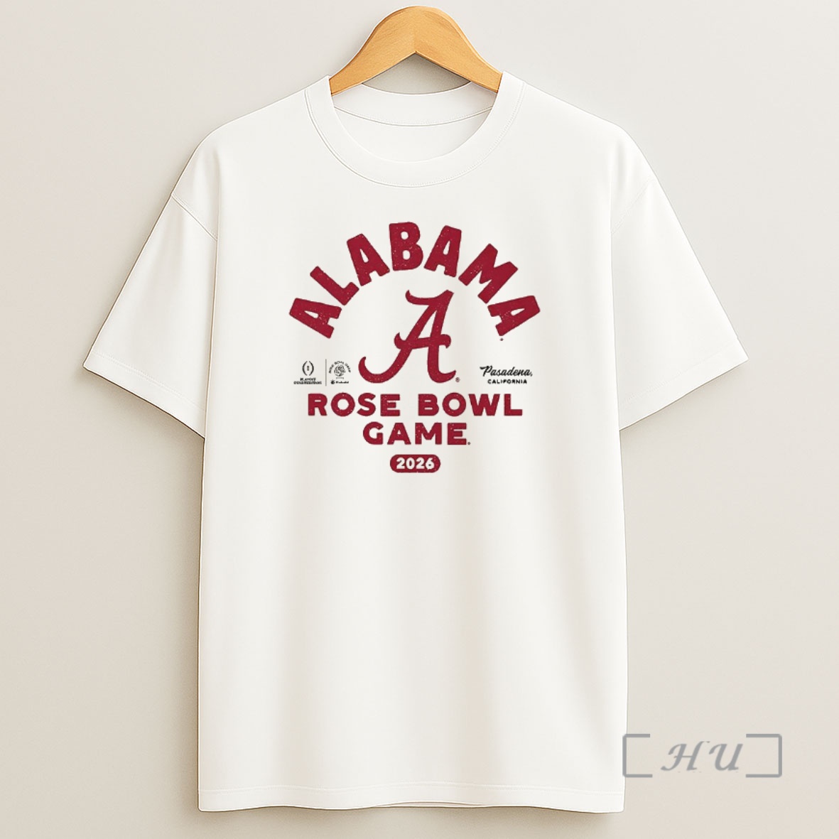 Officials Alabama Crimson Tide Football Playoff 2026 Rose Bowl Game Bound Logo Shirt Sweatshirt Tee