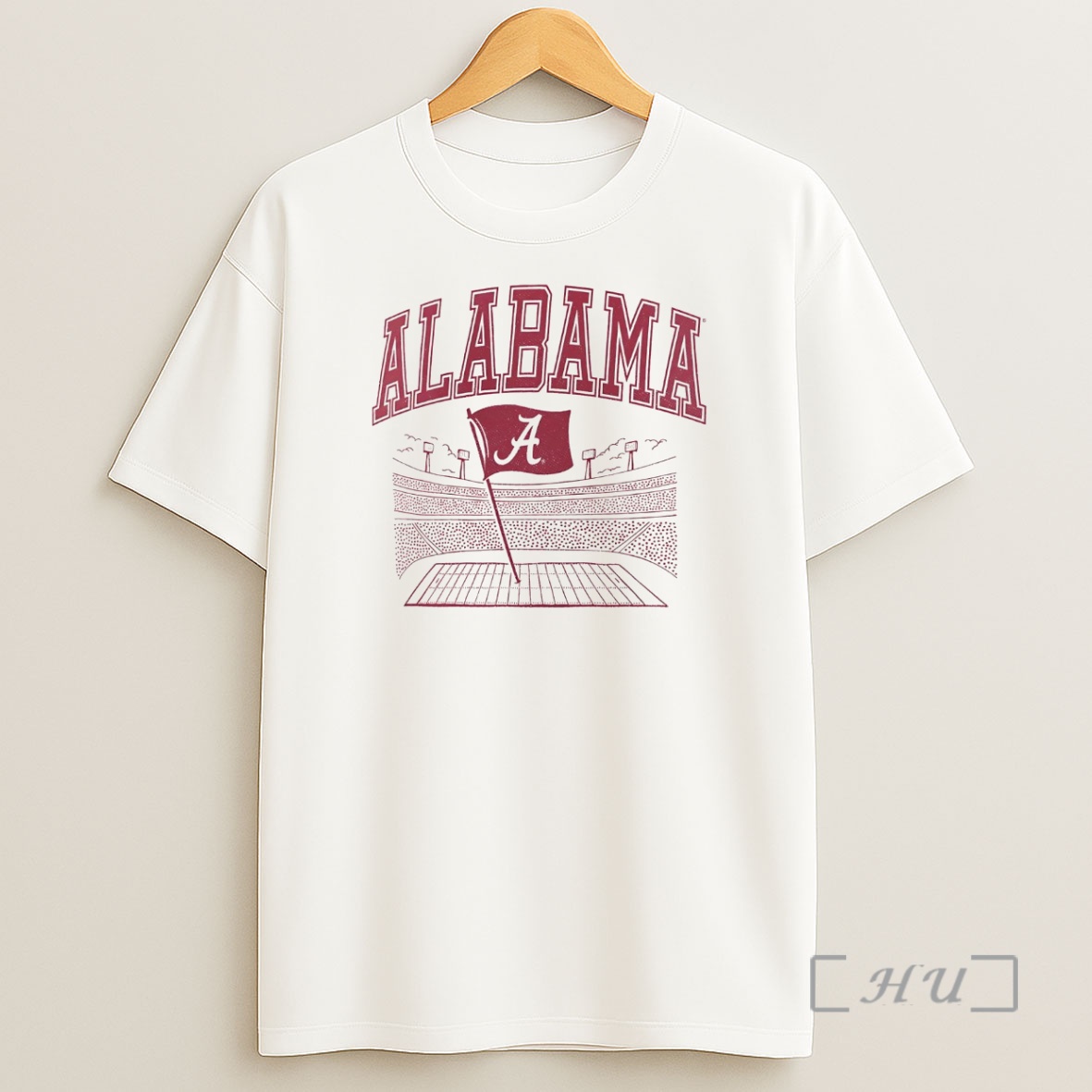 Officials Alabama Crimson Tide Plant Flag Stadium Premium Shirt Sweatshirt Tee