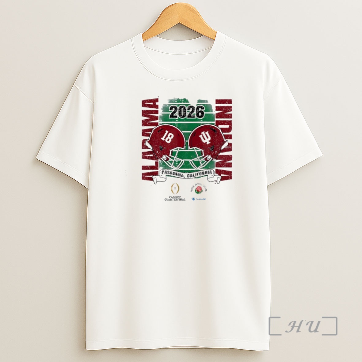 Officials Alabama Crimson Tide Vs Indiana Hoosiers Rose Bowl 2026 Cfp Shirt Sweatshirt Tee