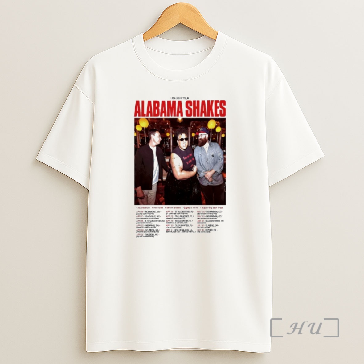 Officials Alabama Shakes Us Tour February 2026 Shirt Sweatshirt Tee