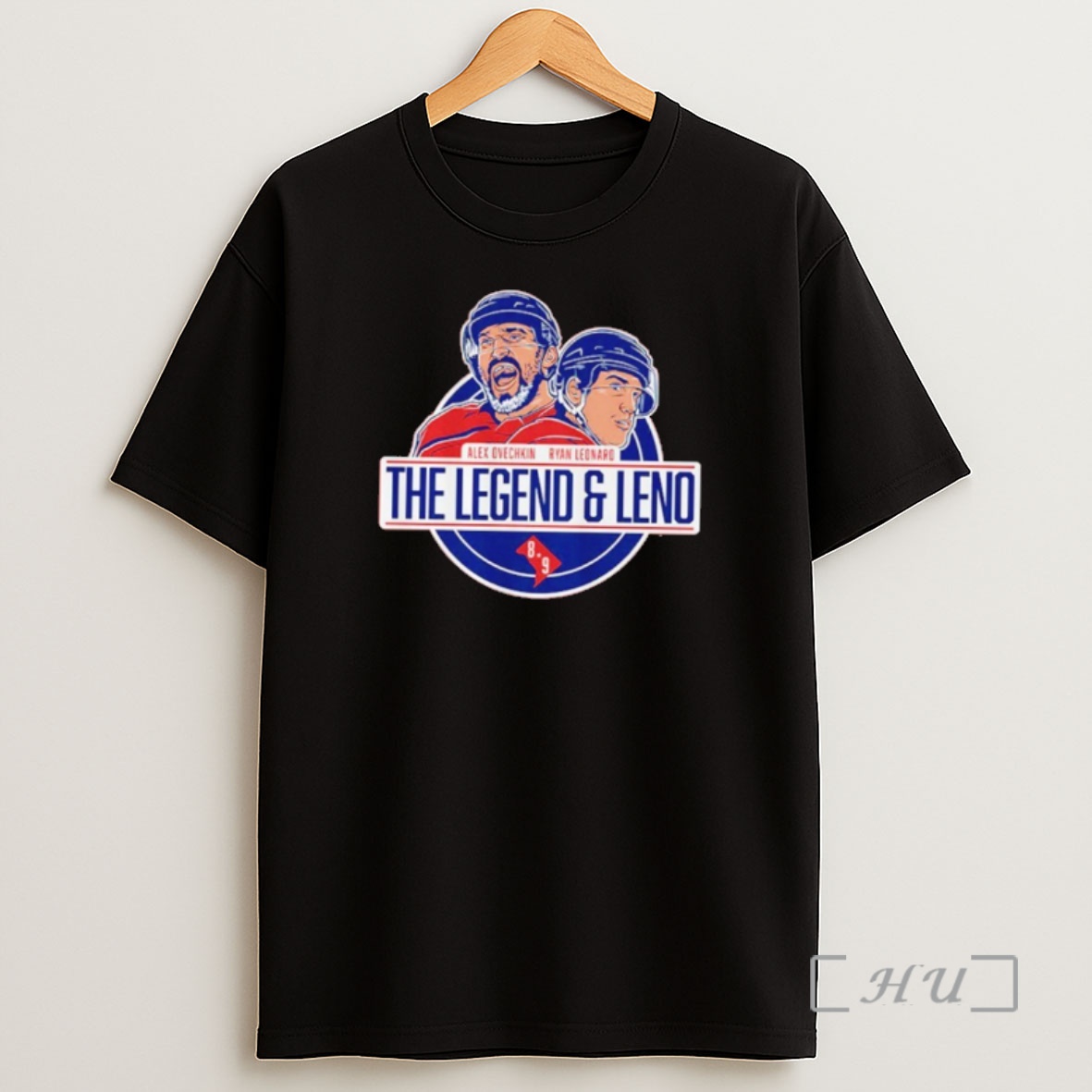 Officials Alex Ovechkin And Ryan Leonard Washington Capitals Nhl Legend Leno Shirt Sweatshirt Tee