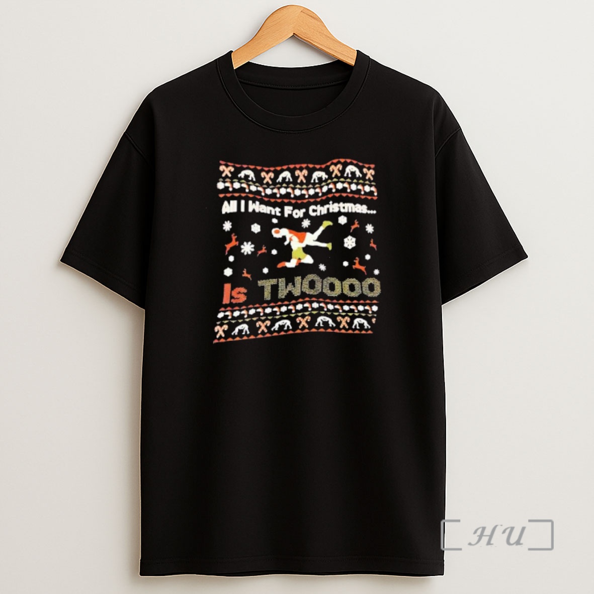 Officials All I Want For Christmas All I Want For Christmas Is My Two Wrestling Shirt Sweatshirt Tee