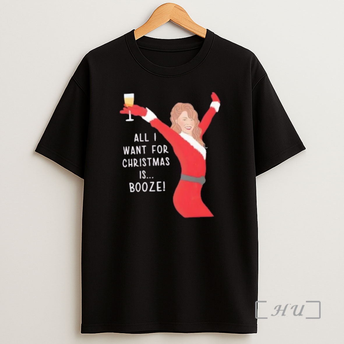 Officials All I Want For Christmas Is Booze Premium Shirt Sweatshirt Tee