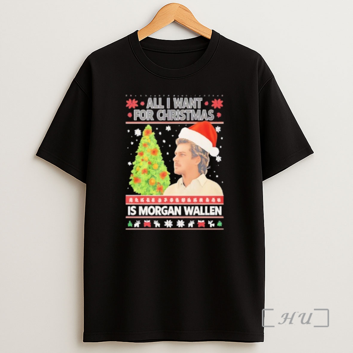 Officials All I Want For Christmas Is Morgan Wallen The Problem Tour 2026 Shirt Sweatshirt Tee