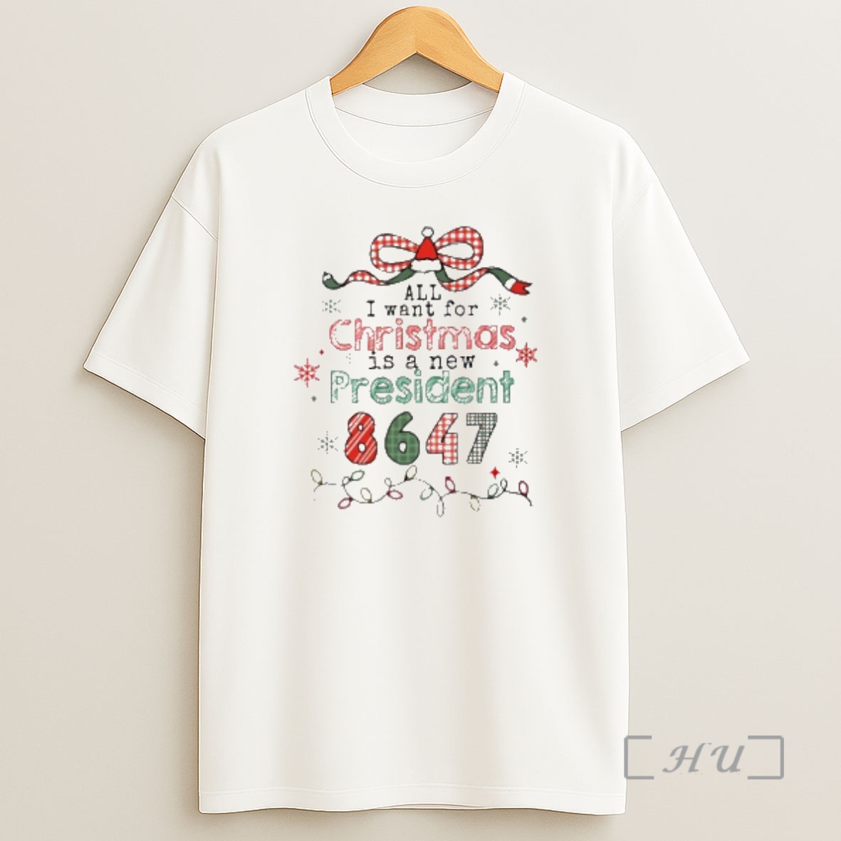 Officials All I Want For Christmas Is A New President 3647 Premium Shirt Sweatshirt Tee