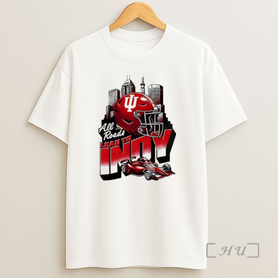 Officials All Roads Lead To Indy Indiana Hoosiers Premium Shirt Sweatshirt Tee