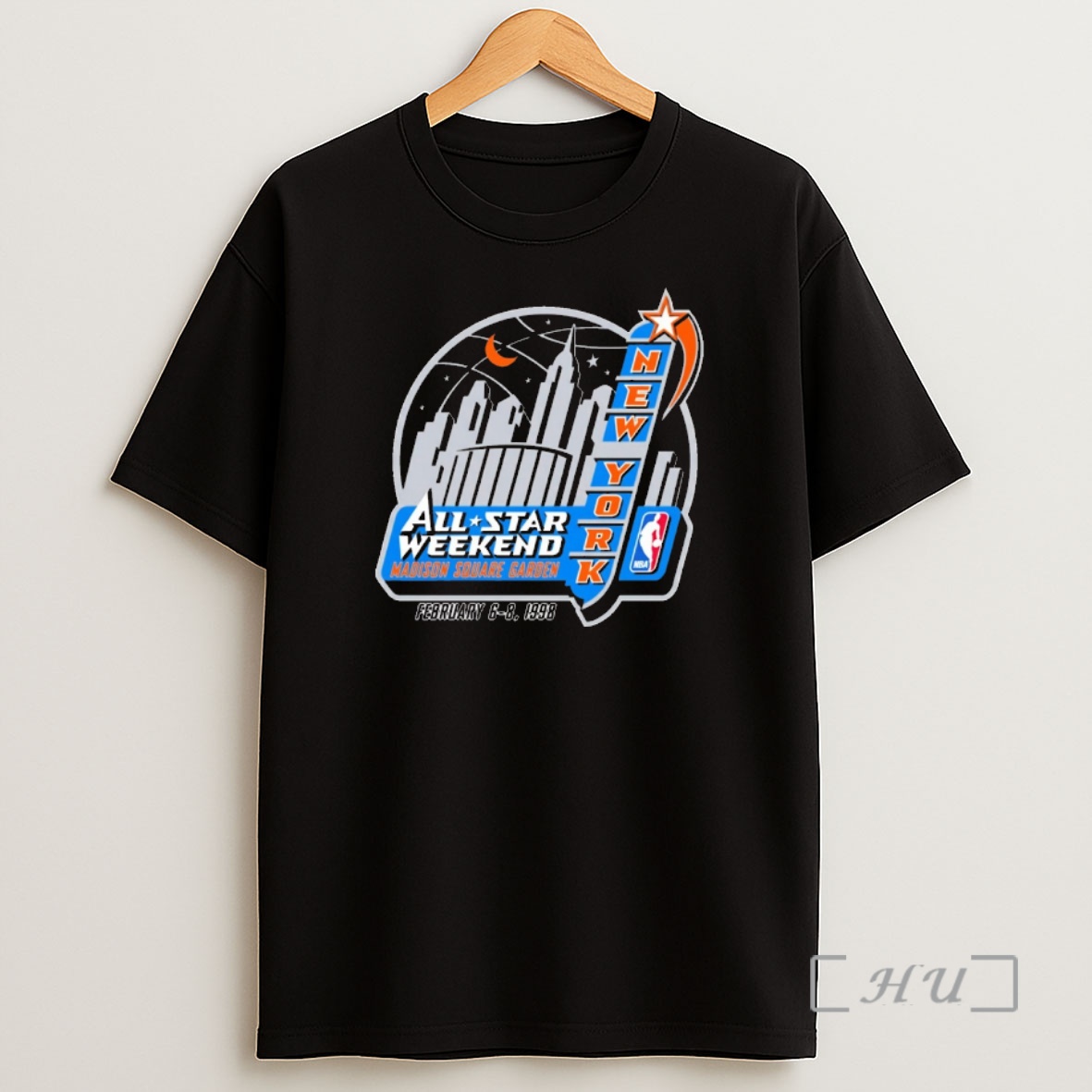 Officials All Stars Weekend Madison Square Garden February 6 8 1998 Nba New York Logo Shirt Sweatshirt Tee
