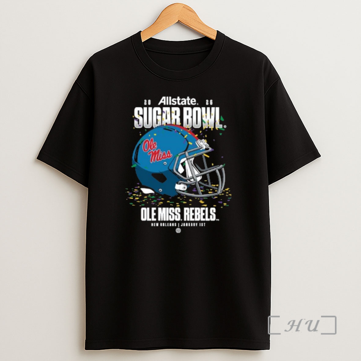 Officials Allstate Sugar Bowl Ole Miss Rebels Helmet Shirt Sweatshirt Tee