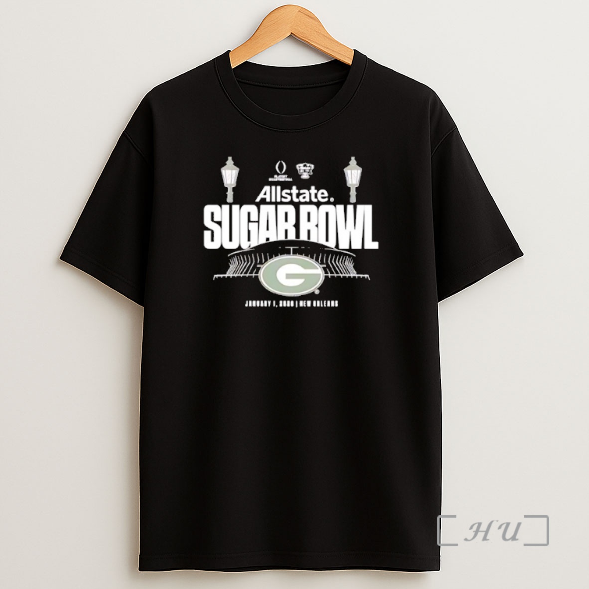Officials Allstate Sugar Bowl Georgia Bulldogs Playoff Quarterfinal 2026 Shirt Sweatshirt Tee