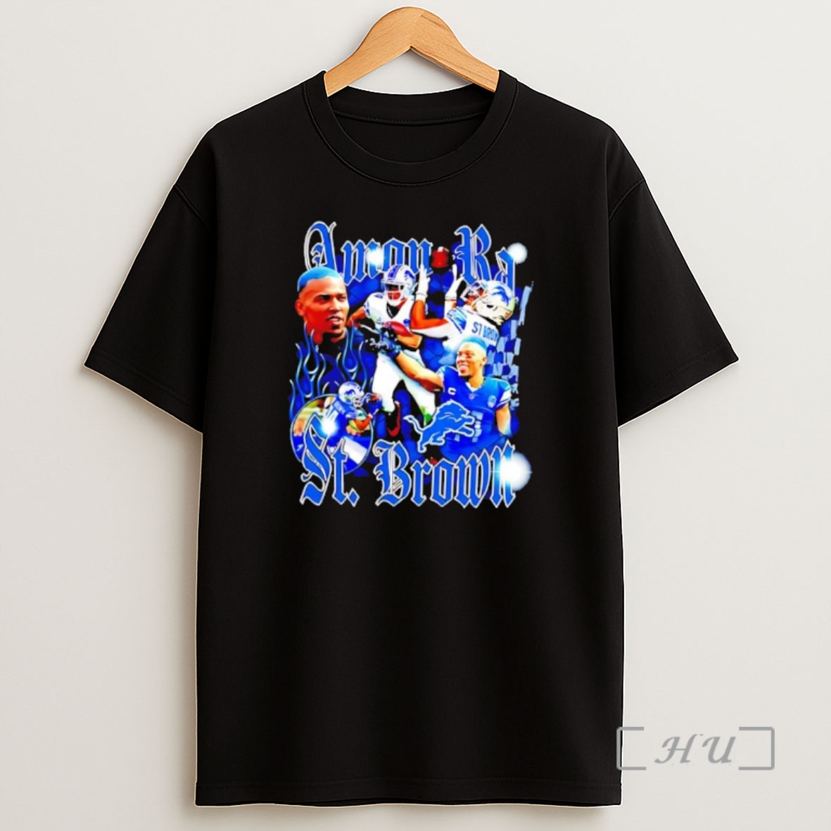 Officials Amon Ra St Brown Detroit Lions Graphic Notorious Shirt Sweatshirt Tee