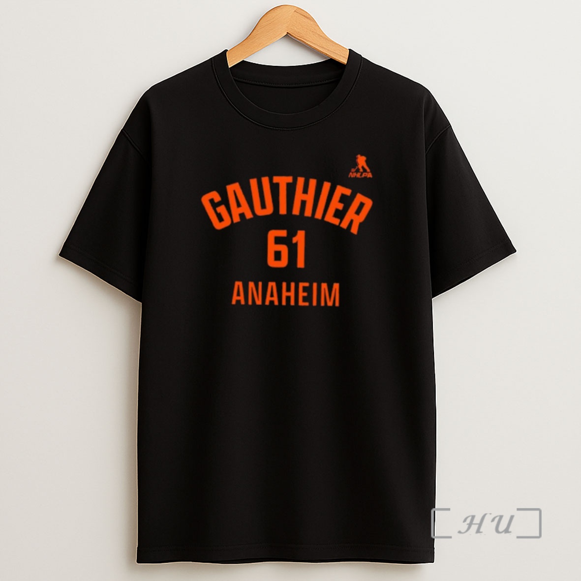 Officials Anaheim Ducks Cutter Gauthier 61 Name And Number Shirt Sweatshirt Tee