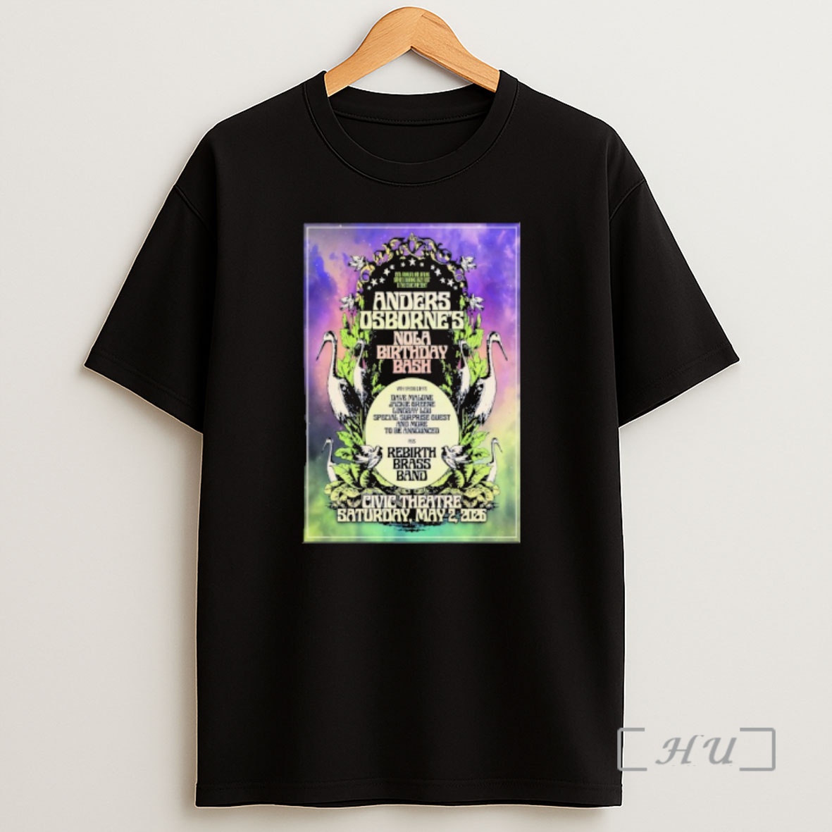 Officials Anders Osborne May 2 2026 Civic Theatre In New Orleans La Shirt Sweatshirt Tee