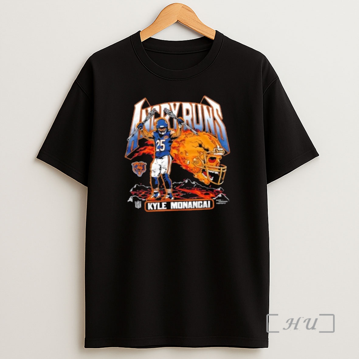 Officials Angry Runs 2025 Bears Kyle Monangai Double Winner Shirt Sweatshirt Tee