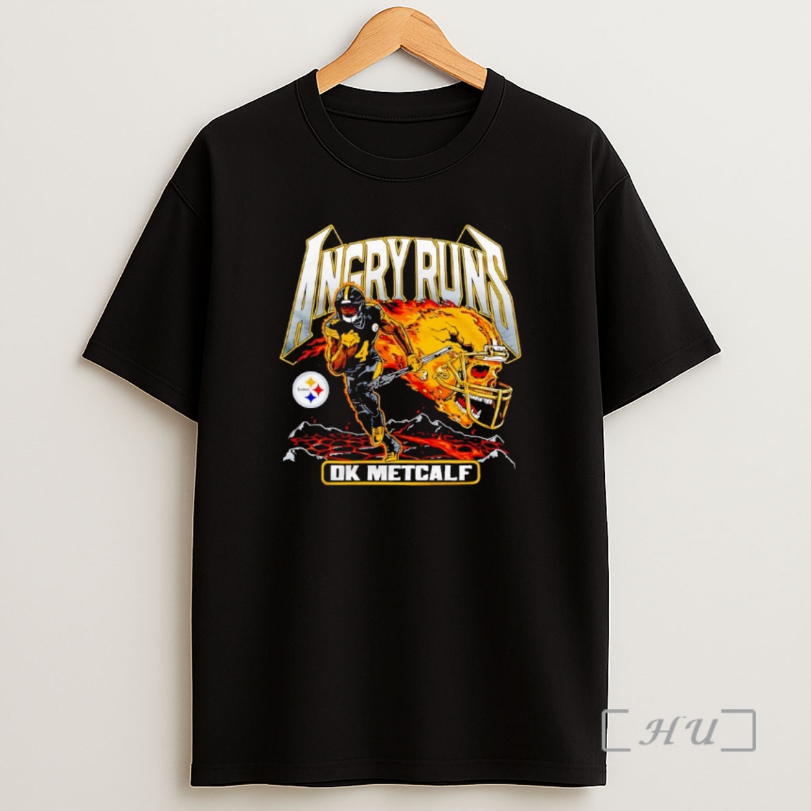 Officials Angry Runs Skull Darnell Washington Pittsburgh Steelers Shirt Sweatshirt Tee