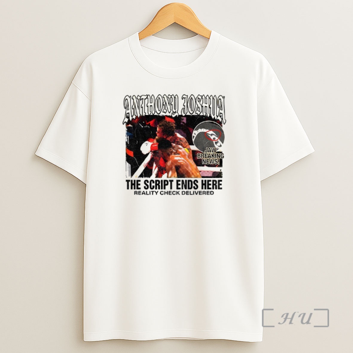 Officials Anthony Joshua Ko Jake Paul The Script Ends Here Reality Check Delivered Shirt Sweatshirt Tee