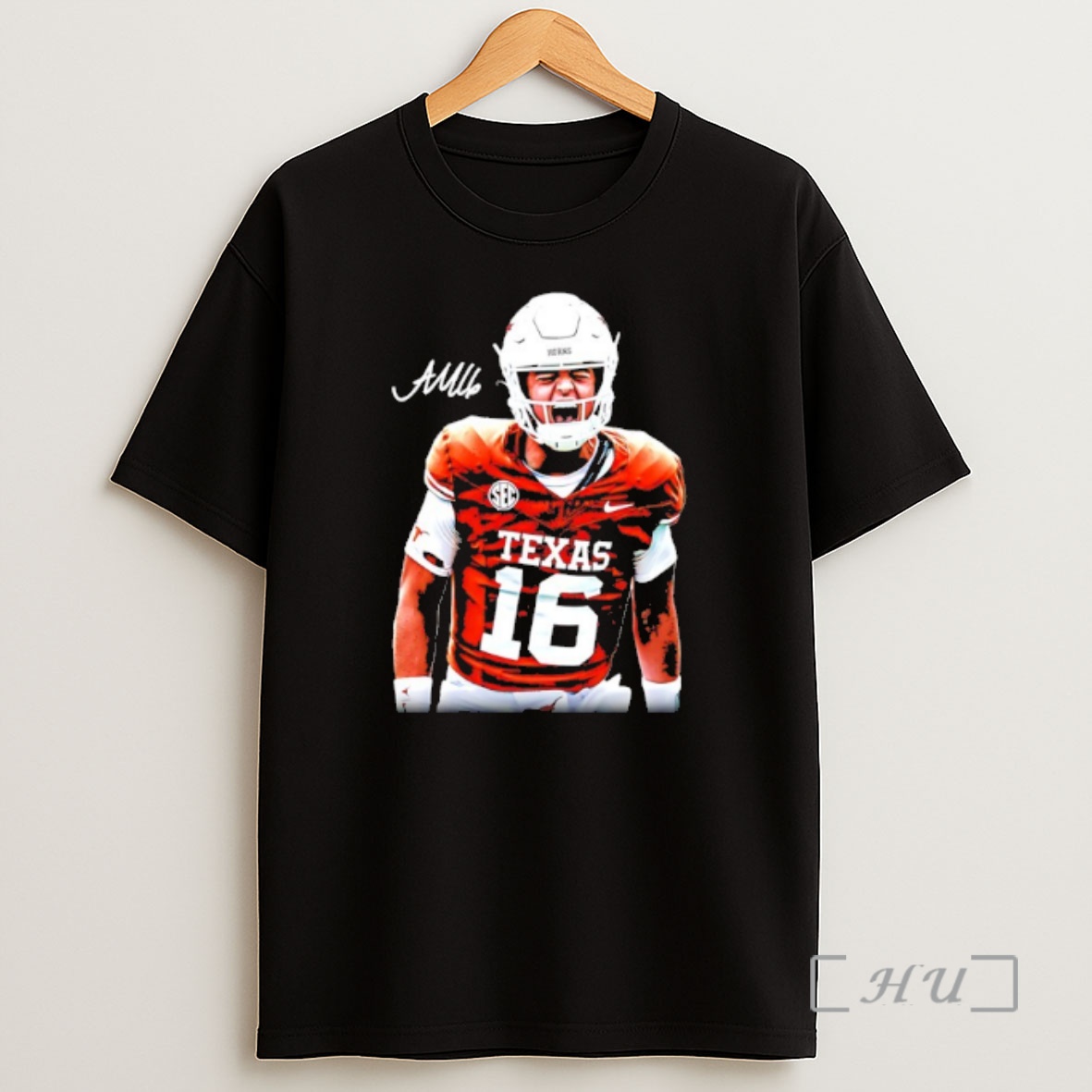 Officials Arch Manning Texas Longhorns Locked In Signature Premium Shirt Sweatshirt Tee