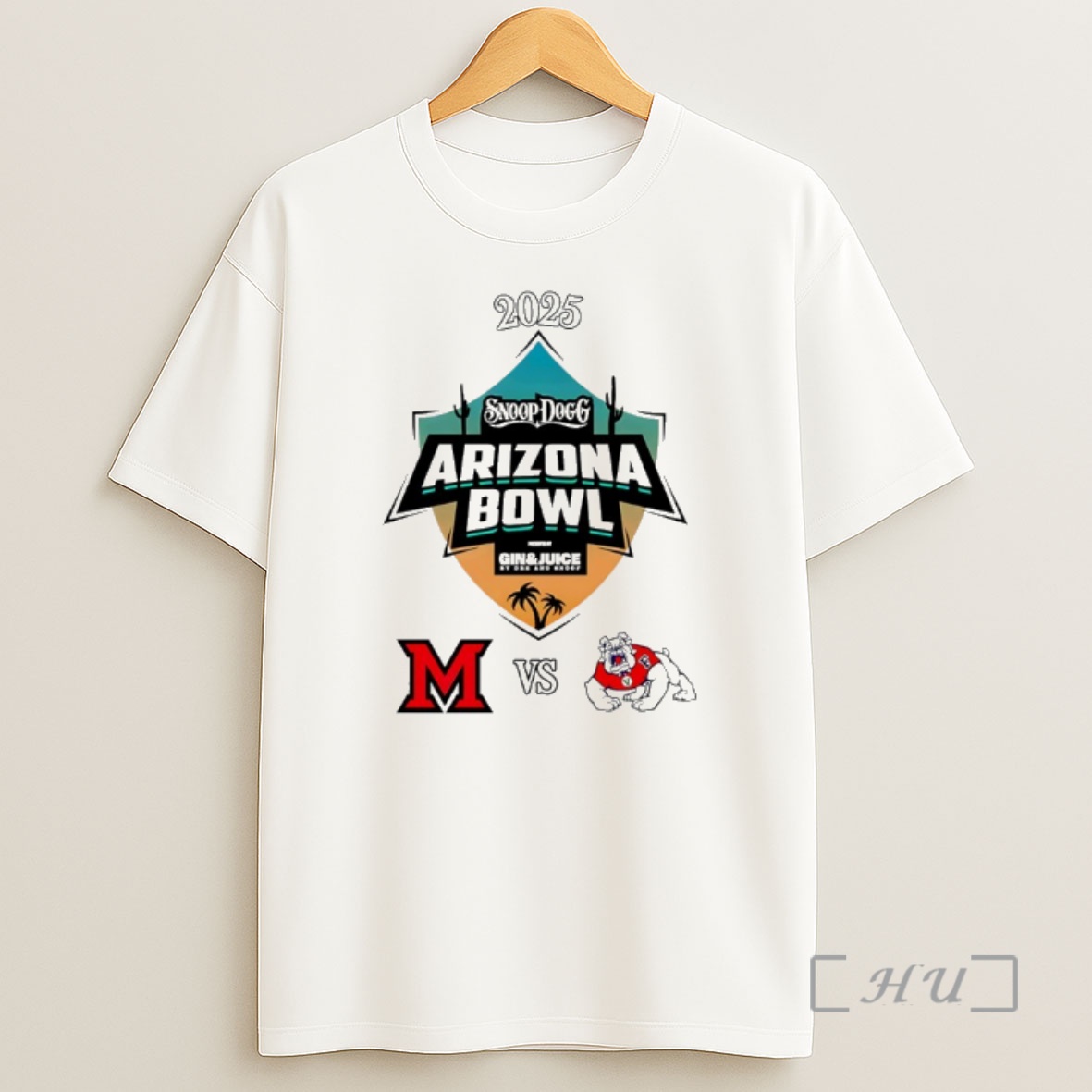 Officials Arizona Bowl 2025 Miami Oh Vs Fresno State Shirt Sweatshirt Tee