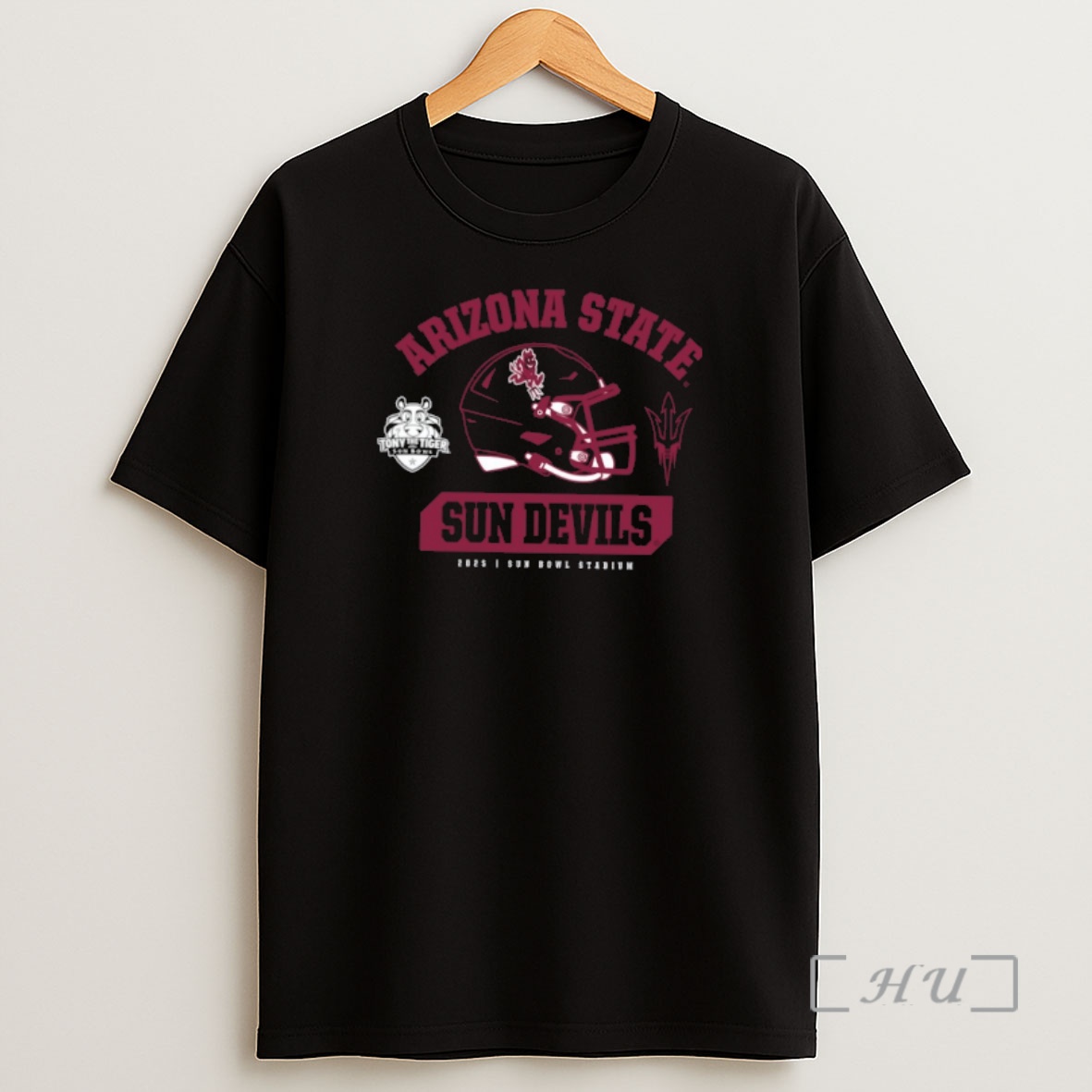 Officials Arizona State Sun Devils 2025 Tony The Tiger Sun Bowl Helmet Shirt Sweatshirt Tee