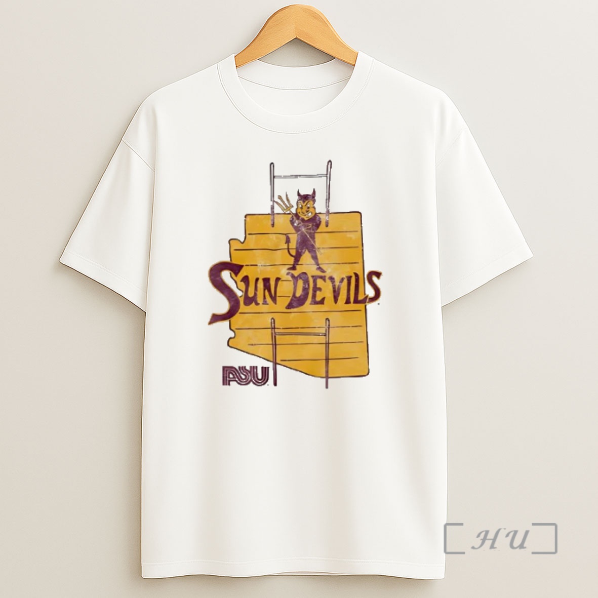 Officials Arizona State Sun Devils Football Map Vintage Shirt Sweatshirt Tee