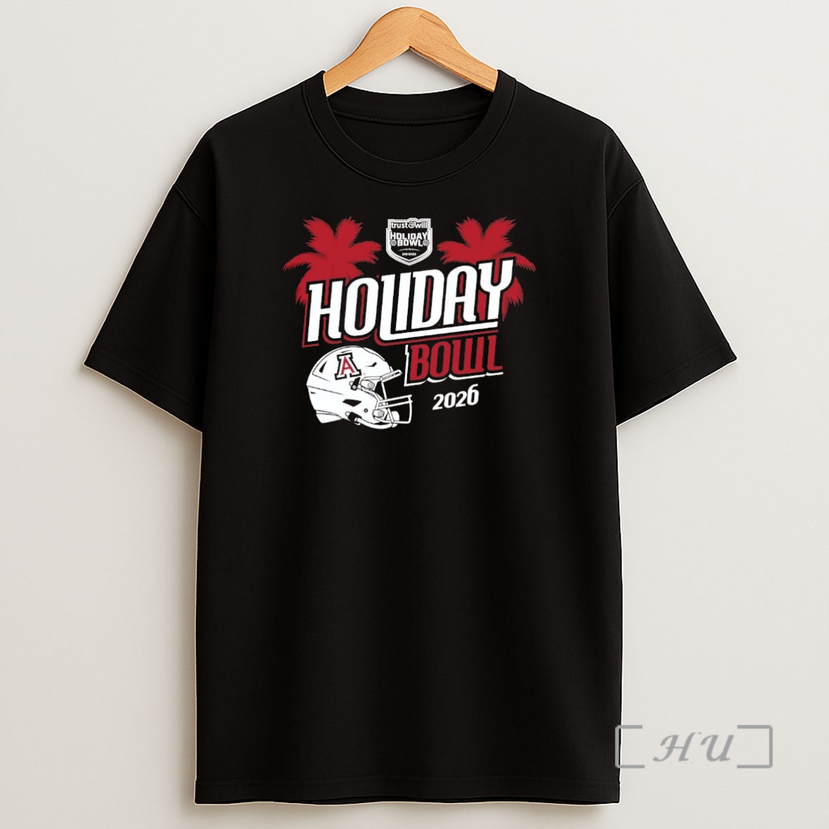 Officials Arizona Wildcats 2026 Holiday Bowl Helmet Chriast Shirt Sweatshirt Tee